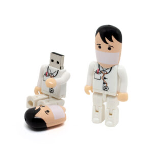 PENDRIVE P028 BRANCO/PRETO 32GB